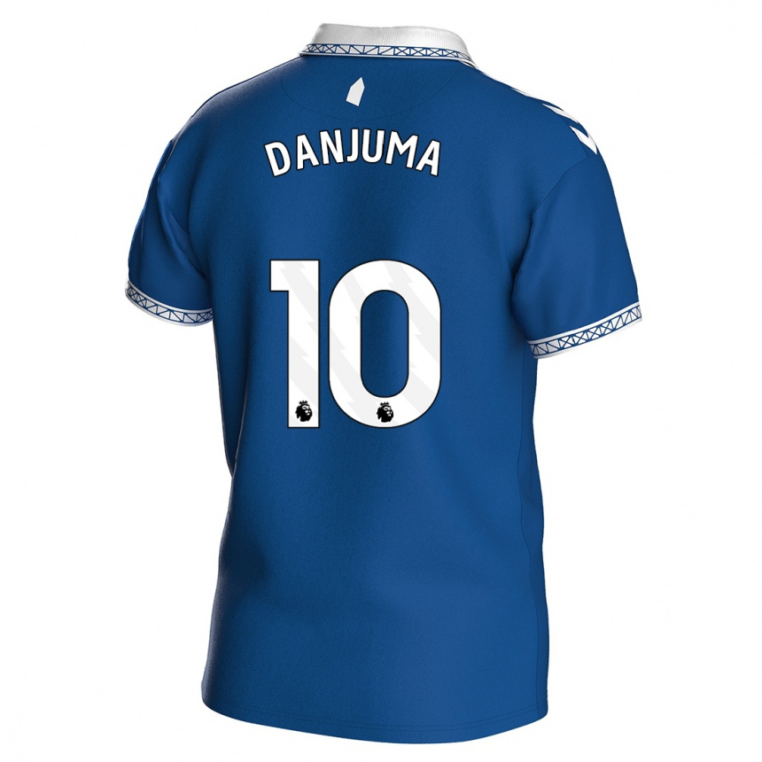 Niño Fútbol Camiseta Arnaut Danjuma #10 Azul Real 1ª Equipación 2023/24 México