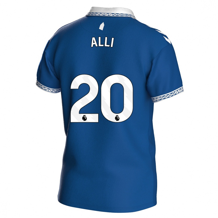 Niño Fútbol Camiseta Dele Alli #20 Azul Real 1ª Equipación 2023/24 México