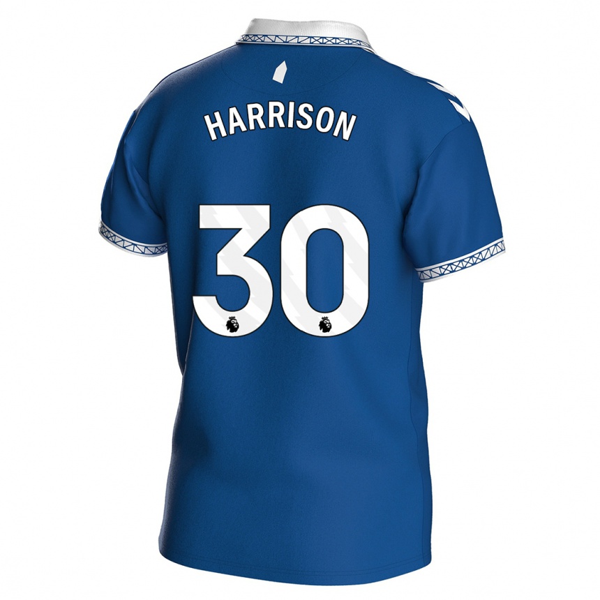 Niño Fútbol Camiseta Jack Harrison #30 Azul Real 1ª Equipación 2023/24 México