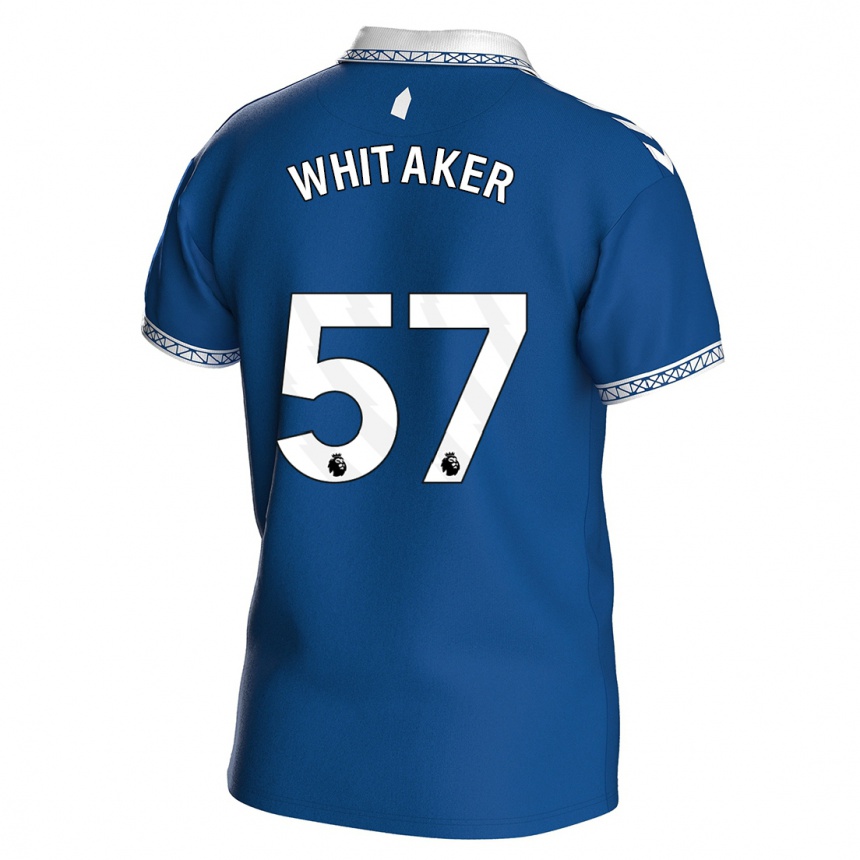 Niño Fútbol Camiseta Charlie Whitaker #57 Azul Real 1ª Equipación 2023/24 México