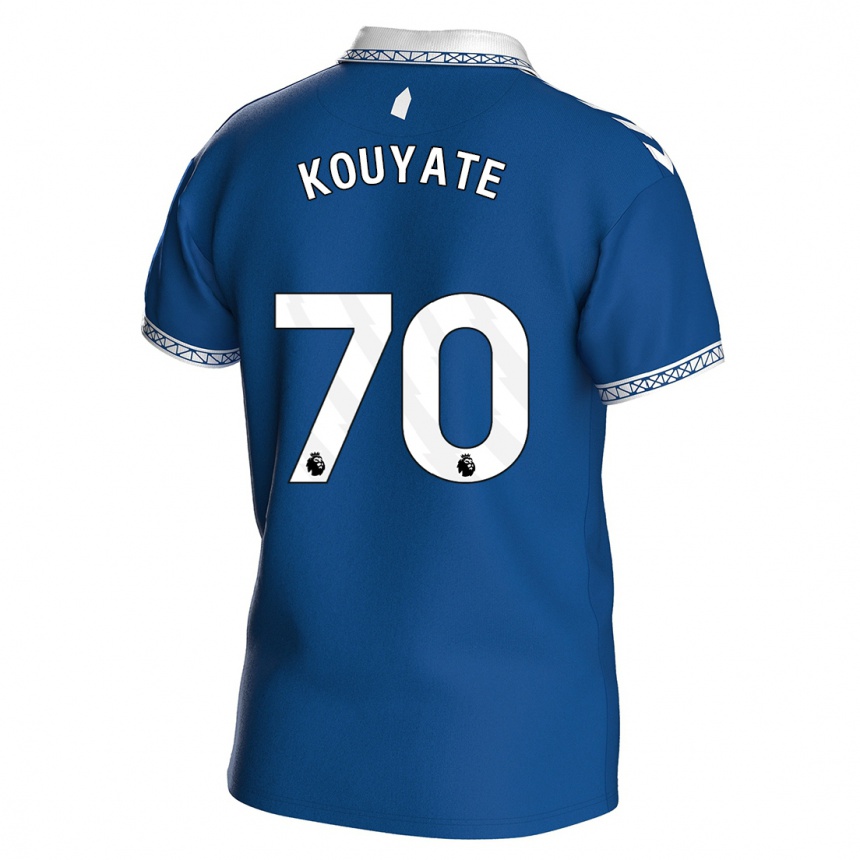 Niño Fútbol Camiseta Katia Kouyate #70 Azul Real 1ª Equipación 2023/24 México