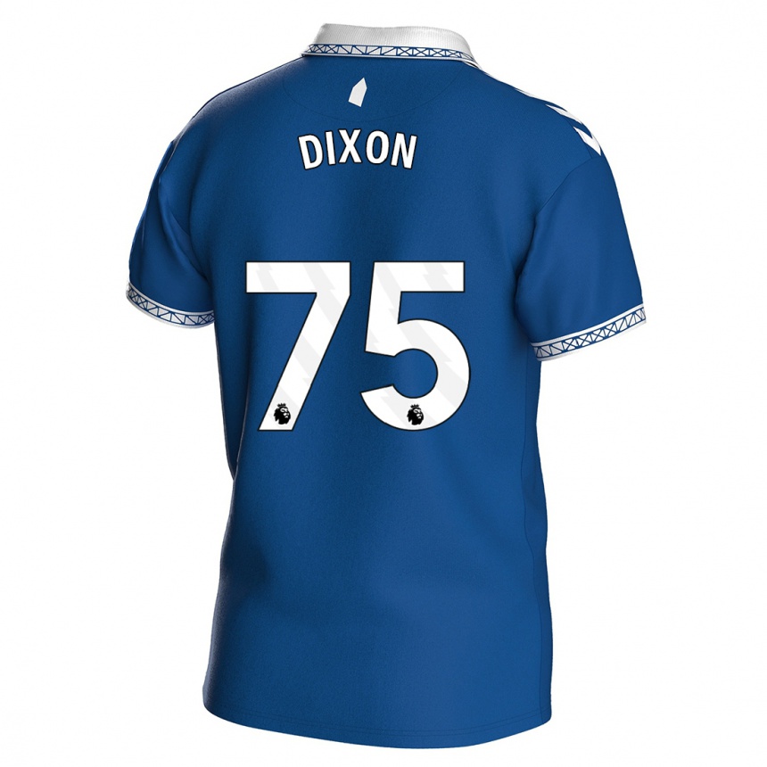 Niño Fútbol Camiseta Roman Dixon #75 Azul Real 1ª Equipación 2023/24 México