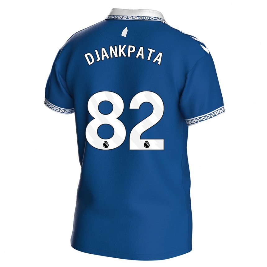 Niño Fútbol Camiseta Halid Djankpata #82 Azul Real 1ª Equipación 2023/24 México