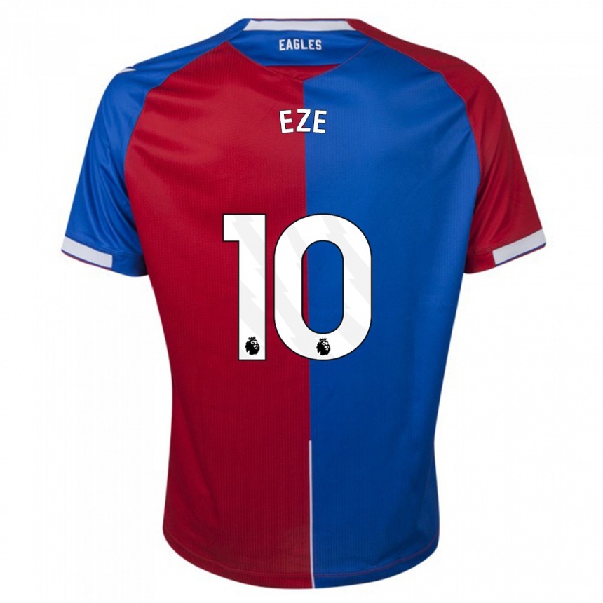 Niño Fútbol Camiseta Eberechi Eze #10 Rojo Azul 1ª Equipación 2023/24 México