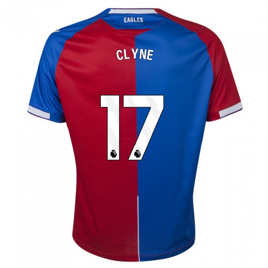 Niño Fútbol Camiseta Nathaniel Clyne #17 Rojo Azul 1ª Equipación 2023/24 México