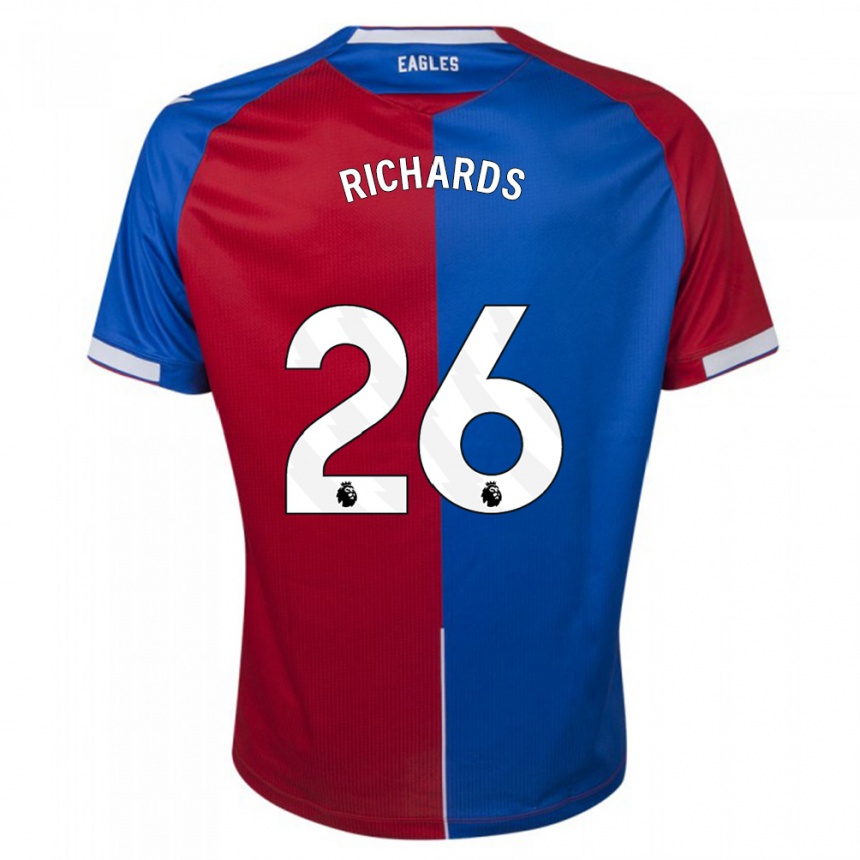 Niño Fútbol Camiseta Chris Richards #26 Rojo Azul 1ª Equipación 2023/24 México