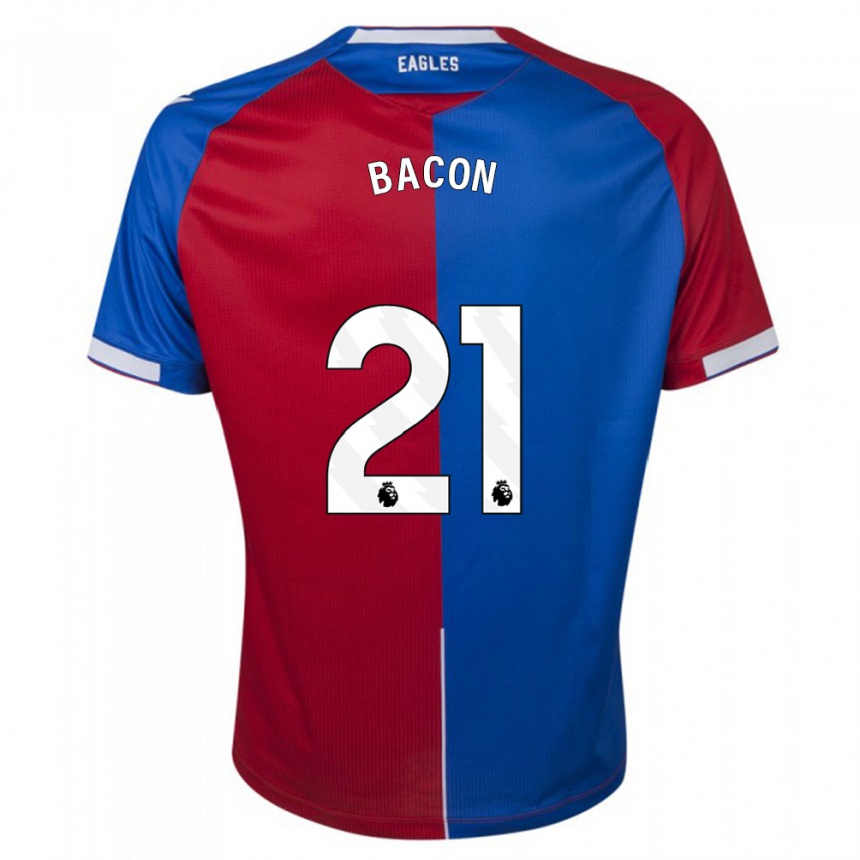 Niño Fútbol Camiseta Skye Bacon #21 Rojo Azul 1ª Equipación 2023/24 México