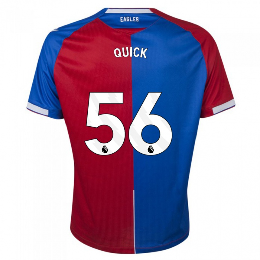 Niño Fútbol Camiseta Daniel Quick #56 Rojo Azul 1ª Equipación 2023/24 México