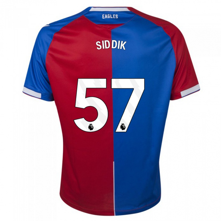 Niño Fútbol Camiseta Cardo Siddik #57 Rojo Azul 1ª Equipación 2023/24 México