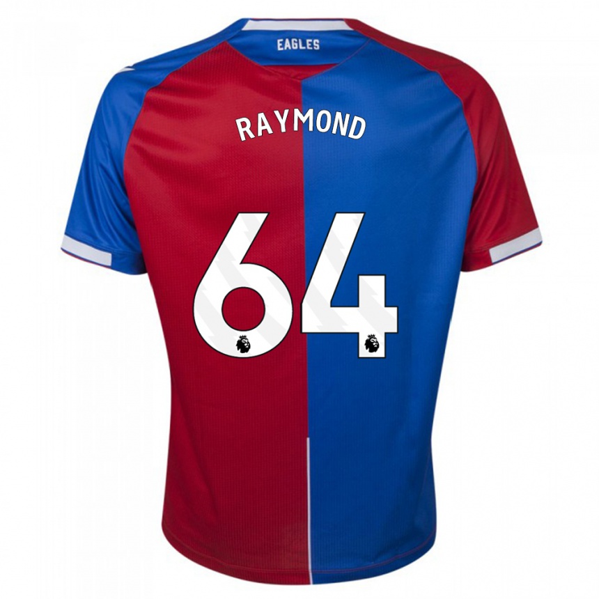 Niño Fútbol Camiseta Jadan Raymond #64 Rojo Azul 1ª Equipación 2023/24 México