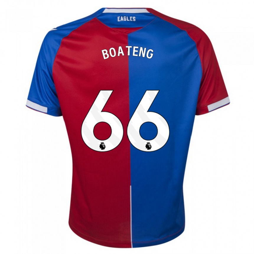 Niño Fútbol Camiseta David Boateng #66 Rojo Azul 1ª Equipación 2023/24 México