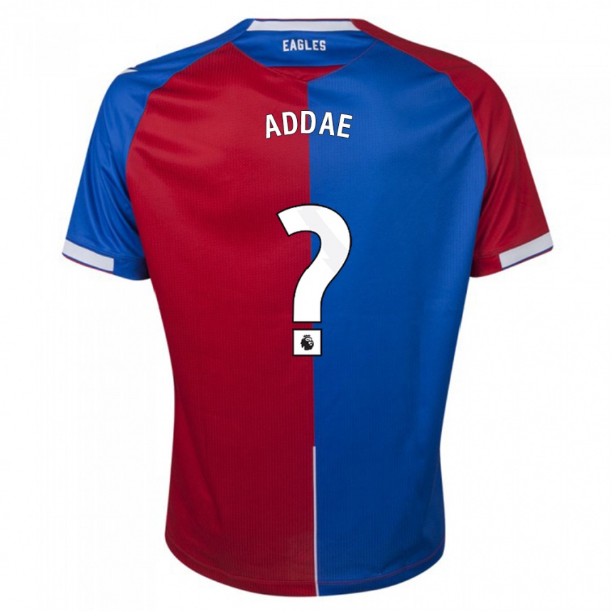 Niño Fútbol Camiseta Joshua Addae #0 Rojo Azul 1ª Equipación 2023/24 México