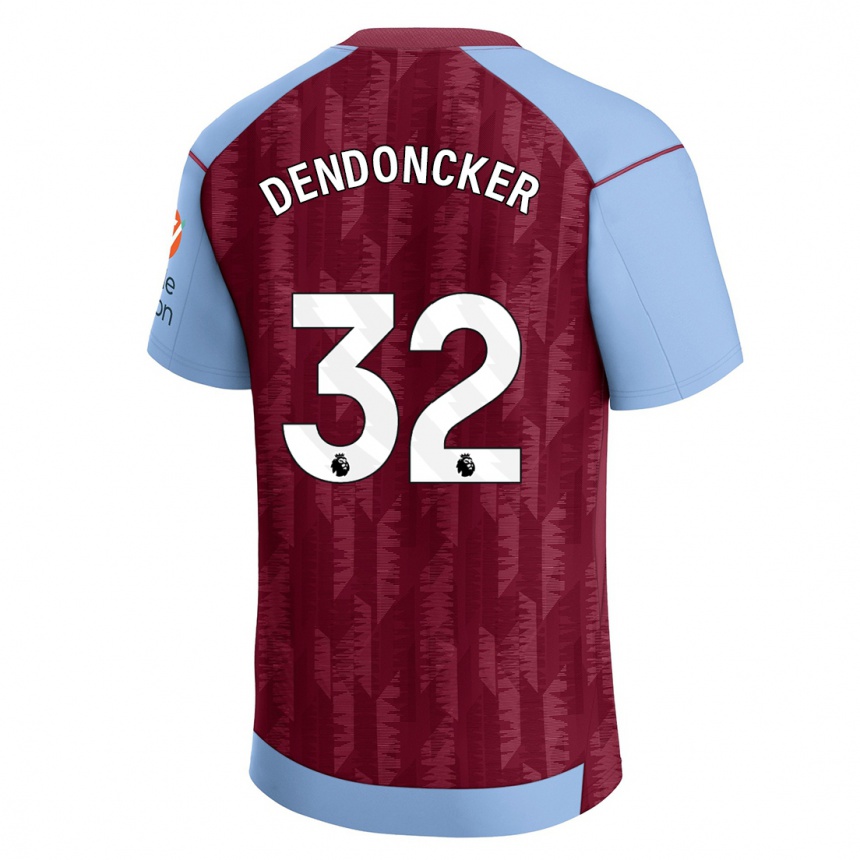 Niño Fútbol Camiseta Leander Dendoncker #32 Azul Claro 1ª Equipación 2023/24 México