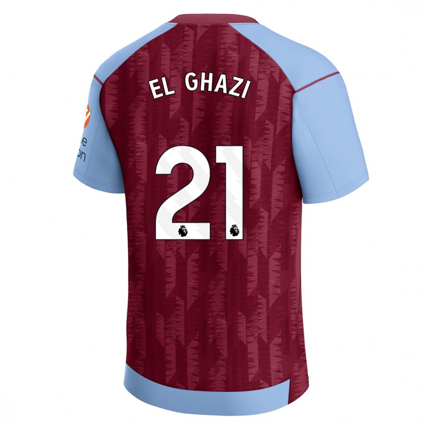 Niño Fútbol Camiseta Anwar El Ghazi #21 Azul Claro 1ª Equipación 2023/24 México