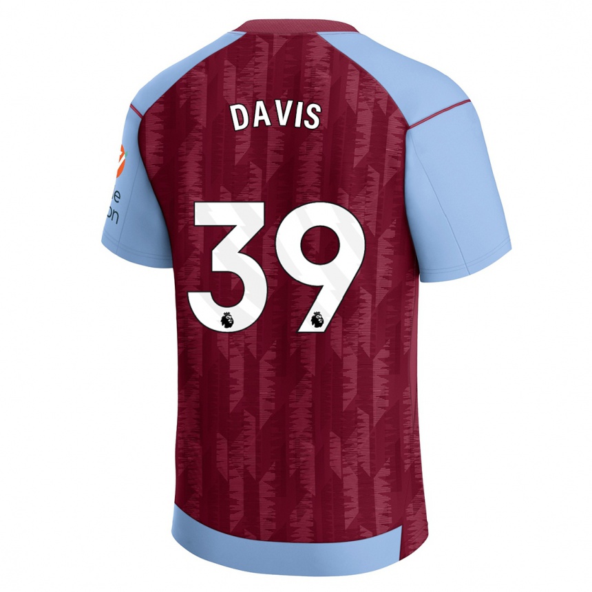 Niño Fútbol Camiseta Keinan Davis #39 Azul Claro 1ª Equipación 2023/24 México