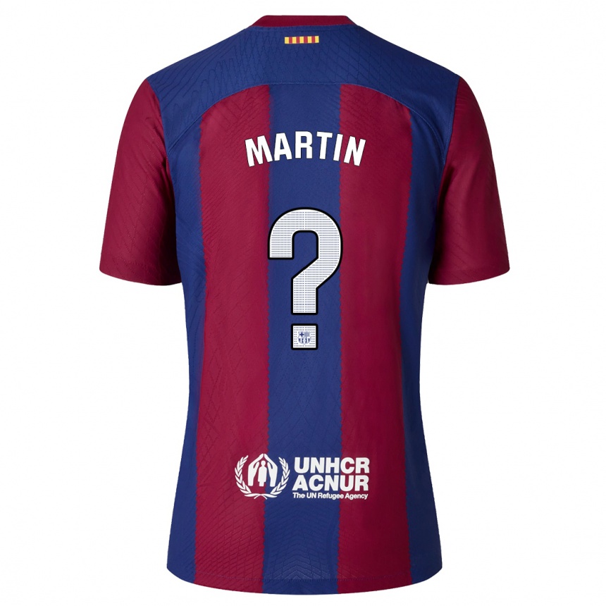 Niño Fútbol Camiseta Antonio Martin #0 Rojo Azul 1ª Equipación 2023/24 México