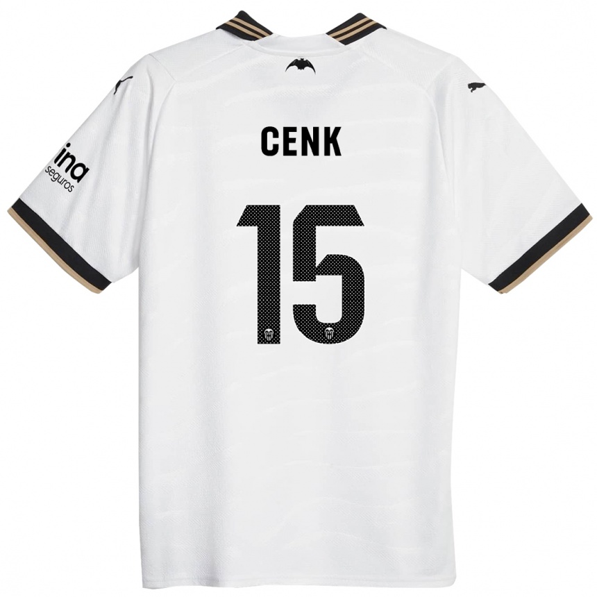 Niño Fútbol Camiseta Cenk Ozkacar #15 Blanco 1ª Equipación 2023/24 México