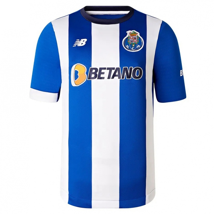 Niño Fútbol Camiseta Gabriel Brás #73 Azul Blanco 1ª Equipación 2023/24 México