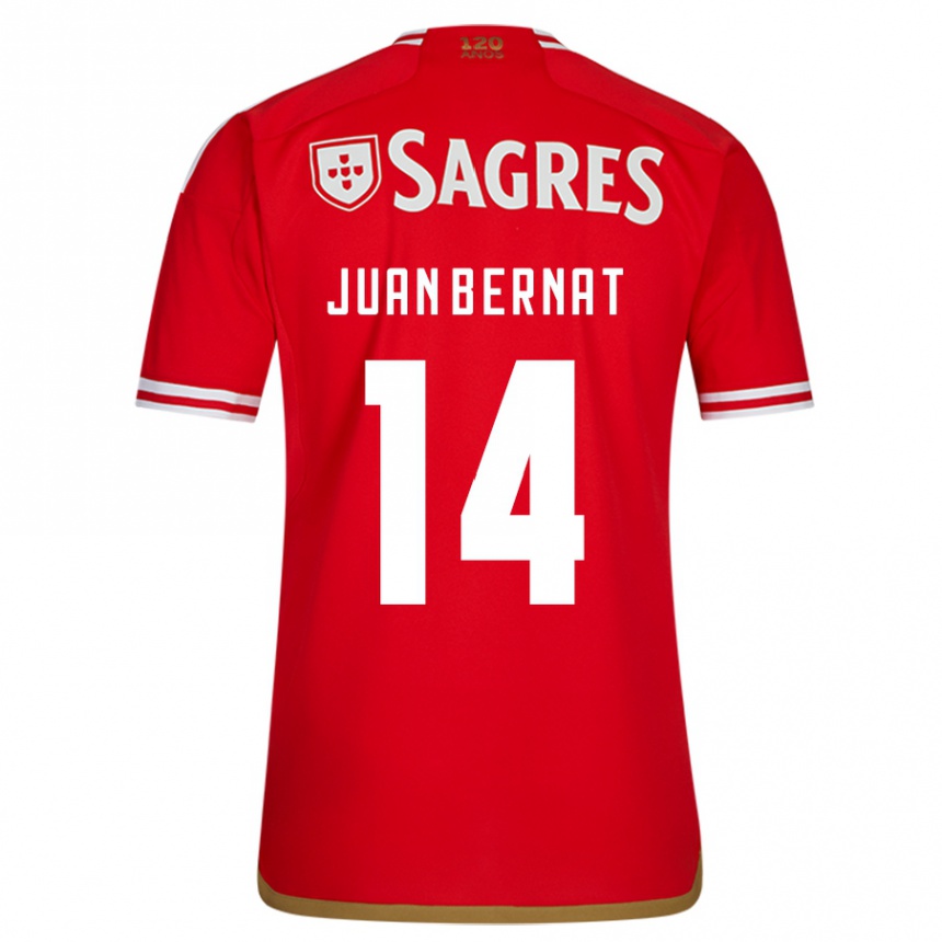 Niño Fútbol Camiseta Juan Bernat #14 Rojo 1ª Equipación 2023/24 México