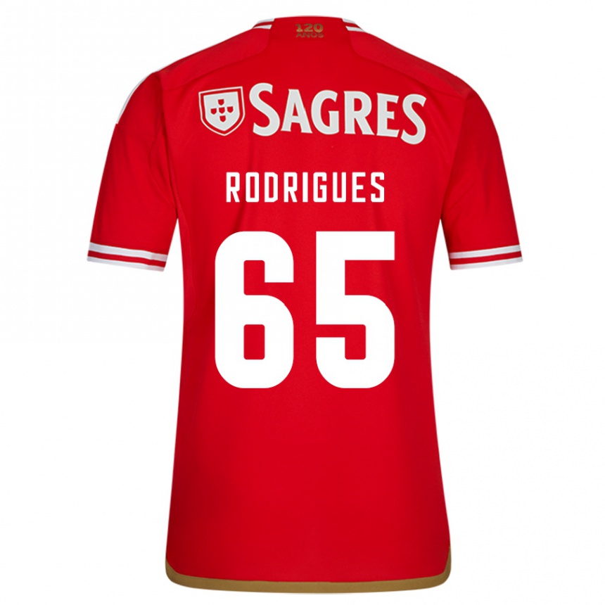 Niño Fútbol Camiseta Rafael Rodrigues #65 Rojo 1ª Equipación 2023/24 México