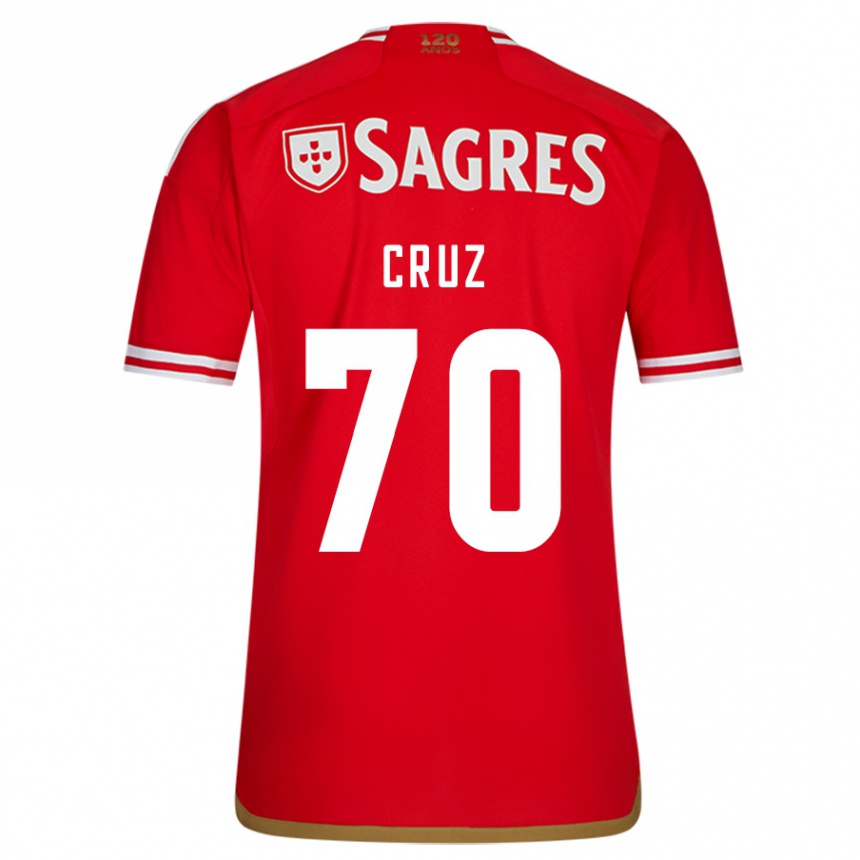 Niño Fútbol Camiseta Filipe Cruz #70 Rojo 1ª Equipación 2023/24 México