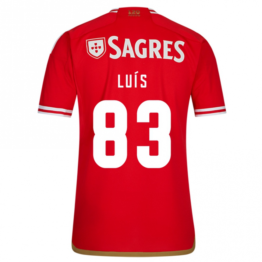 Niño Fútbol Camiseta Rafael Luís #83 Rojo 1ª Equipación 2023/24 México