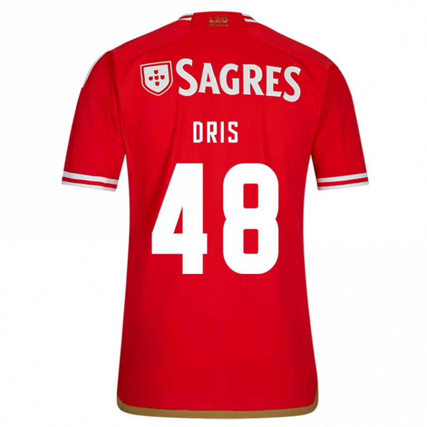 Niño Fútbol Camiseta Sofiane Dris #48 Rojo 1ª Equipación 2023/24 México