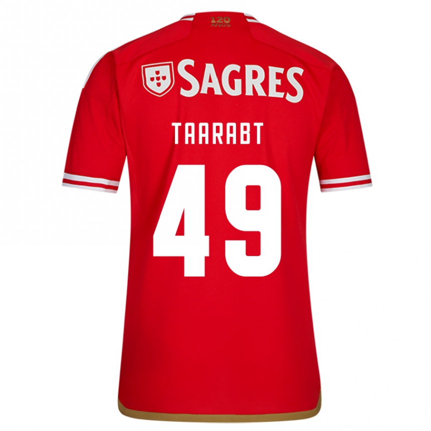 Niño Fútbol Camiseta Adel Taarabt #49 Rojo 1ª Equipación 2023/24 México