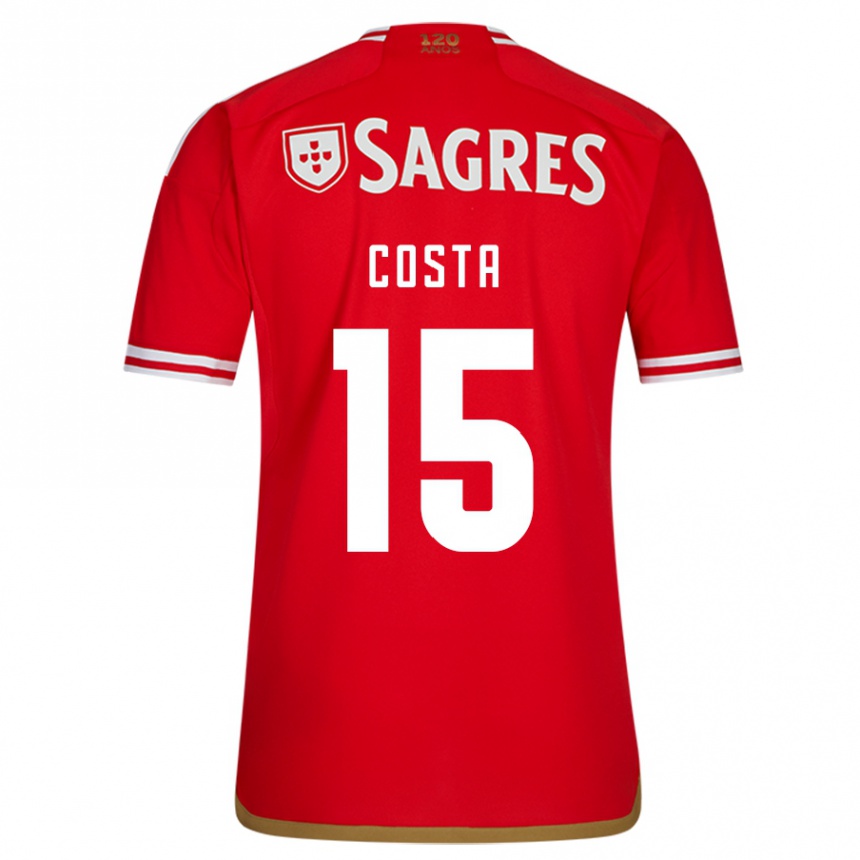 Niño Fútbol Camiseta Carole Costa #15 Rojo 1ª Equipación 2023/24 México