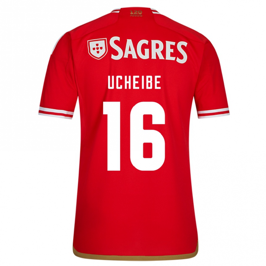 Niño Fútbol Camiseta Christy Ucheibe #16 Rojo 1ª Equipación 2023/24 México