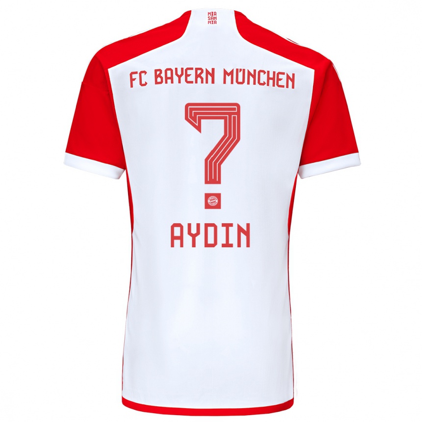 Niño Fútbol Camiseta Eyüp Aydin #0 Rojo Blanco 1ª Equipación 2023/24 México