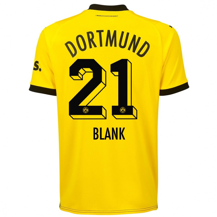 Niño Fútbol Camiseta Hendry Blank #21 Amarillo 1ª Equipación 2023/24 México