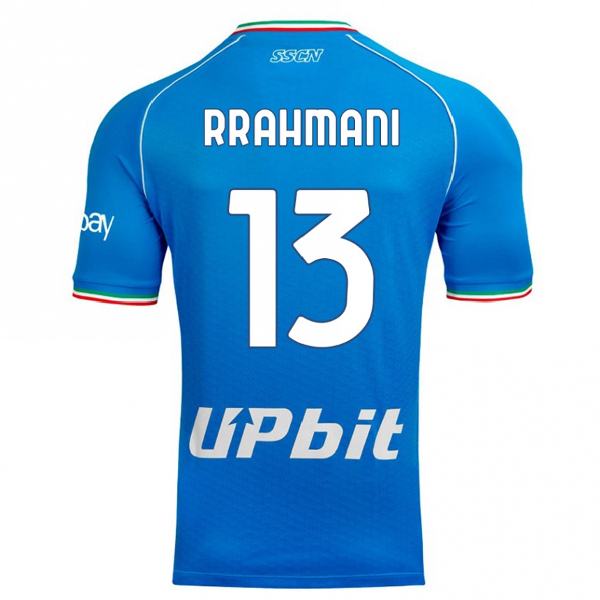 Niño Fútbol Camiseta Amir Rrahmani #13 Cielo Azul 1ª Equipación 2023/24 México