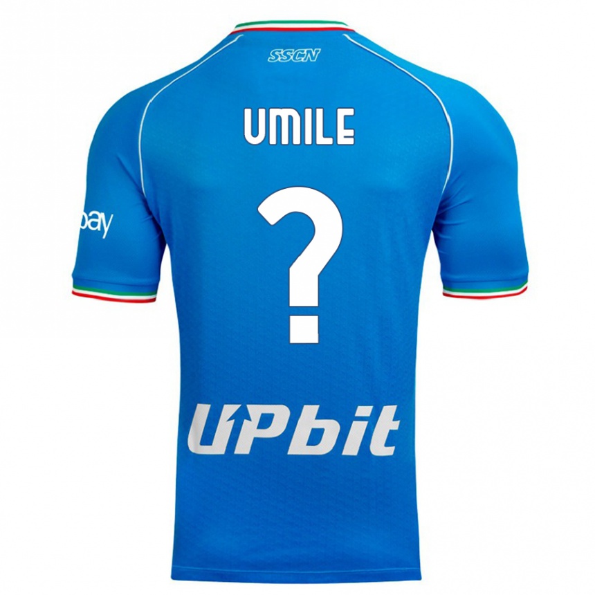 Niño Fútbol Camiseta Bruno Umile #0 Cielo Azul 1ª Equipación 2023/24 México