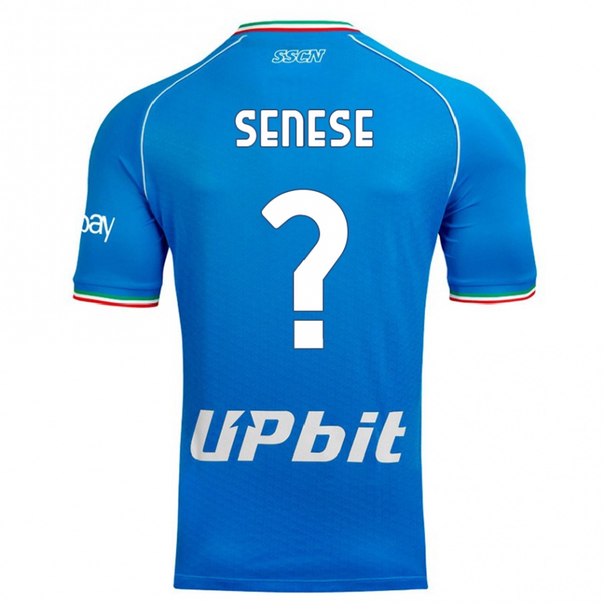 Niño Fútbol Camiseta Alberto Senese #0 Cielo Azul 1ª Equipación 2023/24 México