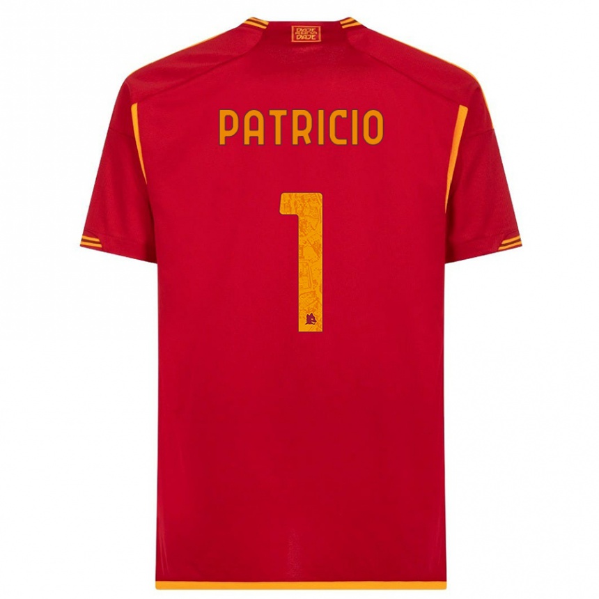 Niño Fútbol Camiseta Rui Patricio #1 Rojo 1ª Equipación 2023/24 México