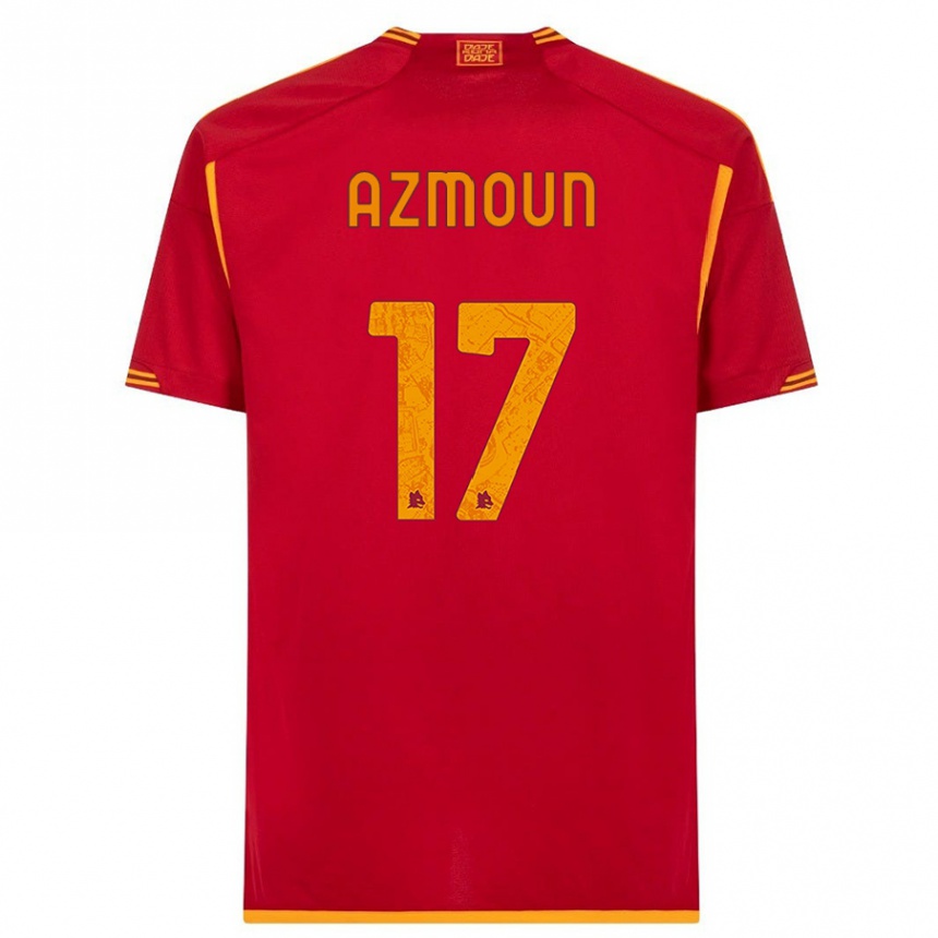 Niño Fútbol Camiseta Sardar Azmoun #17 Rojo 1ª Equipación 2023/24 México