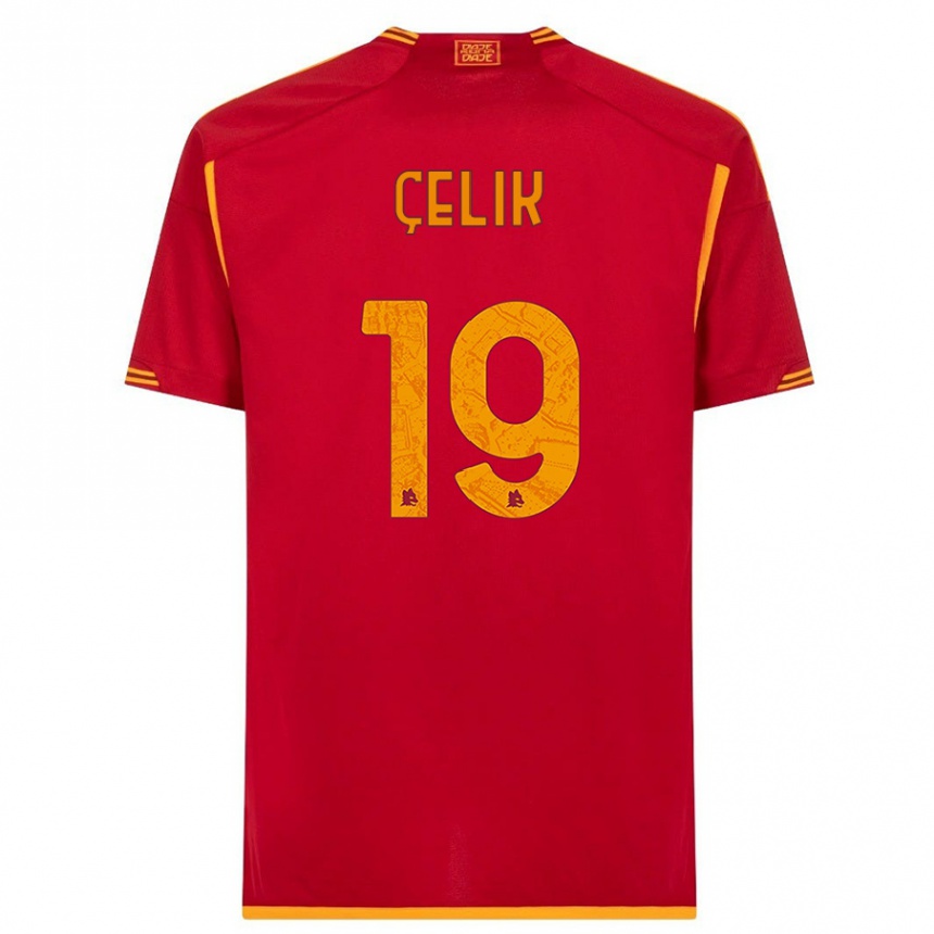 Niño Fútbol Camiseta Zeki Celik #19 Rojo 1ª Equipación 2023/24 México