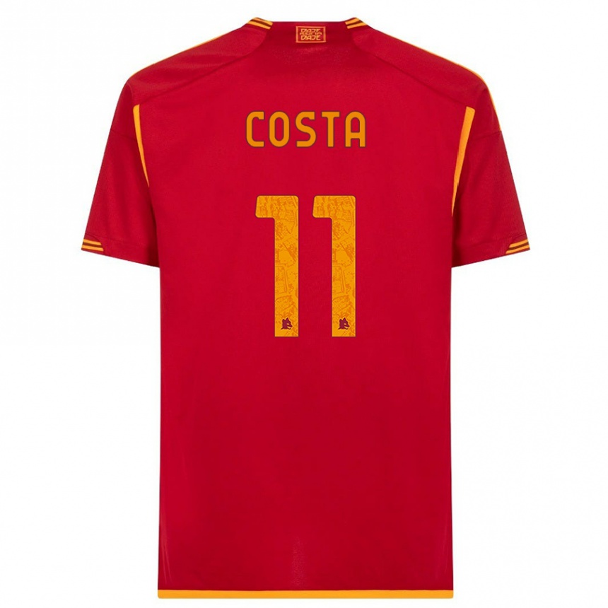 Niño Fútbol Camiseta João Costa #11 Rojo 1ª Equipación 2023/24 México