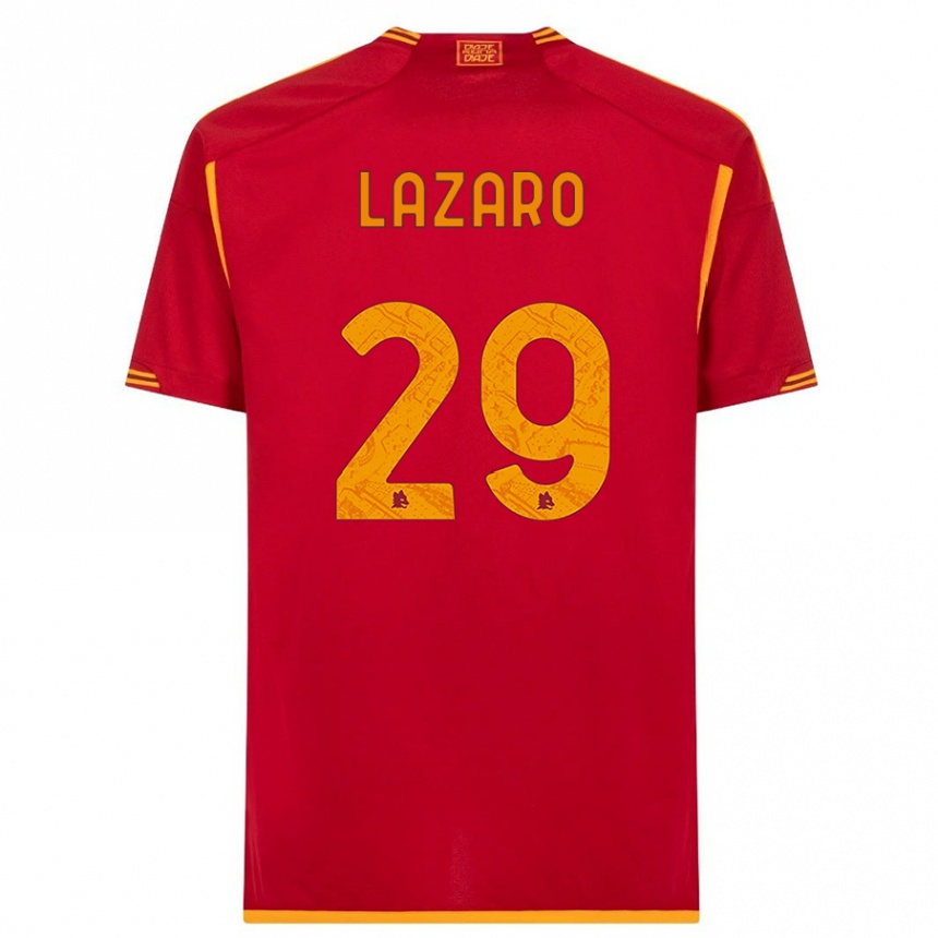 Niño Fútbol Camiseta Paloma Lazaro #29 Rojo 1ª Equipación 2023/24 México