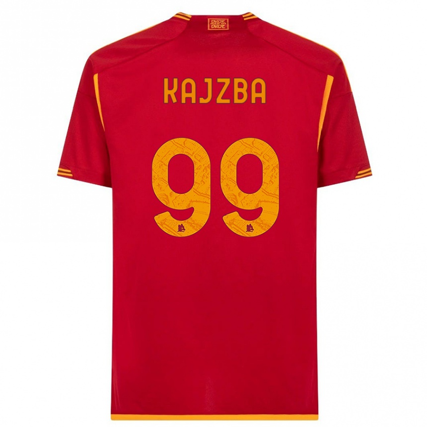 Niño Fútbol Camiseta Nina Kajzba #99 Rojo 1ª Equipación 2023/24 México