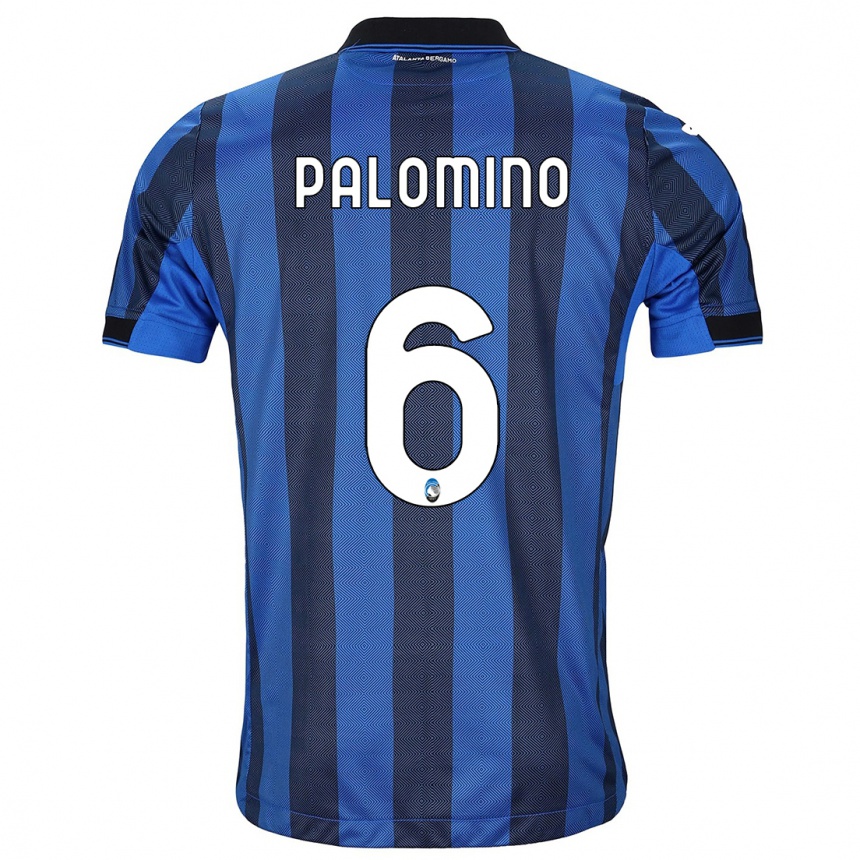 Niño Fútbol Camiseta José Luis Palomino #6 Azul Negro 1ª Equipación 2023/24 México