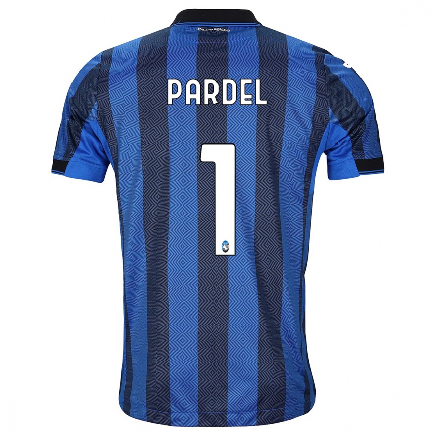 Niño Fútbol Camiseta Piotr Pardel #1 Azul Negro 1ª Equipación 2023/24 México