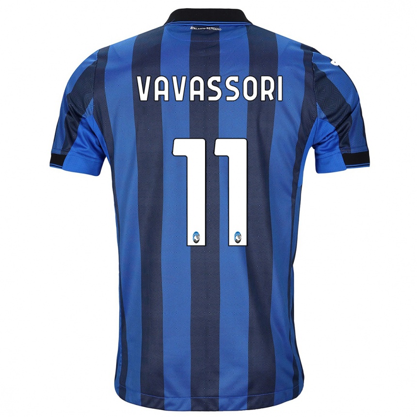 Niño Fútbol Camiseta Dominic Vavassori #11 Azul Negro 1ª Equipación 2023/24 México