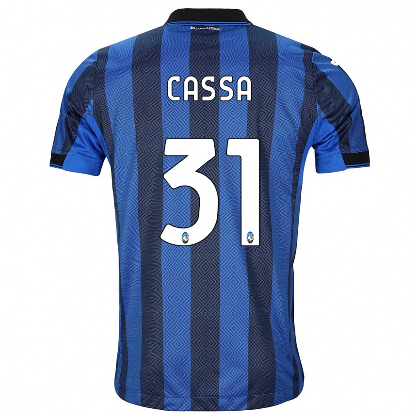 Niño Fútbol Camiseta Federico Cassa #31 Azul Negro 1ª Equipación 2023/24 México