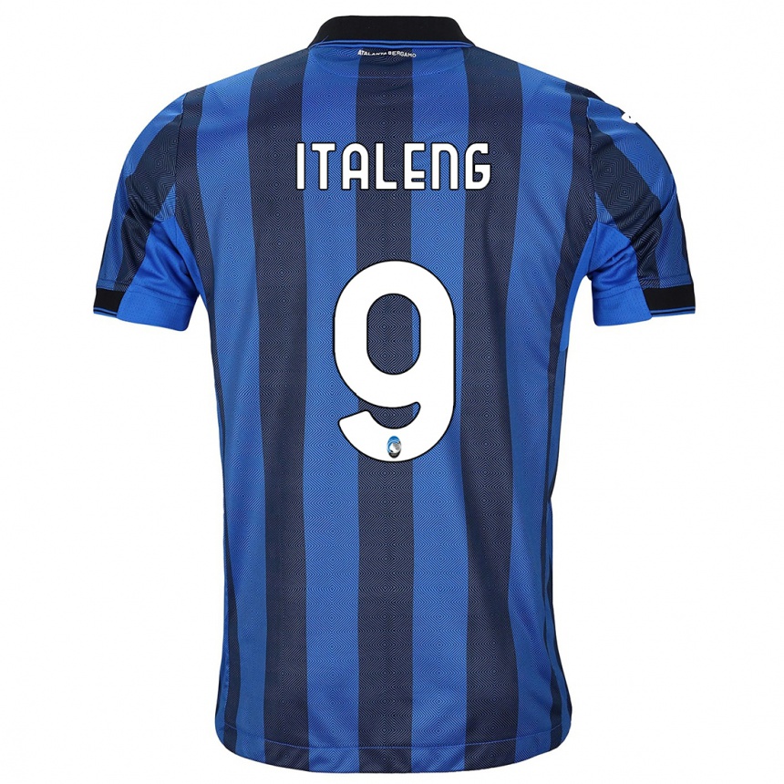 Niño Fútbol Camiseta Jonathan Italeng #9 Azul Negro 1ª Equipación 2023/24 México