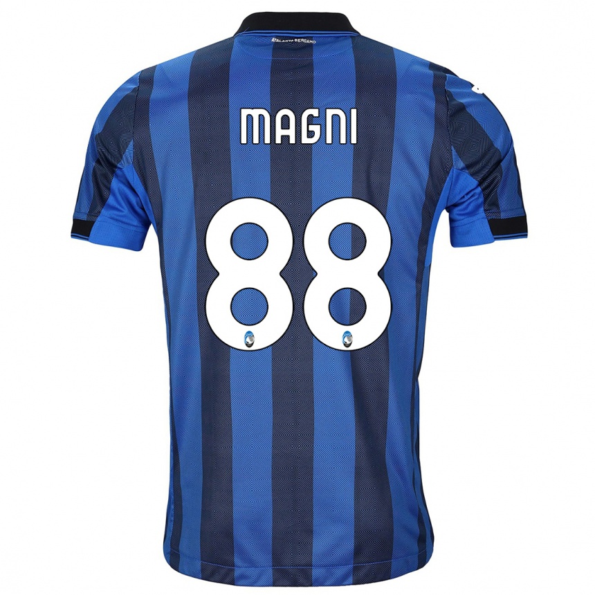 Niño Fútbol Camiseta Gloria Magni #88 Azul Negro 1ª Equipación 2023/24 México