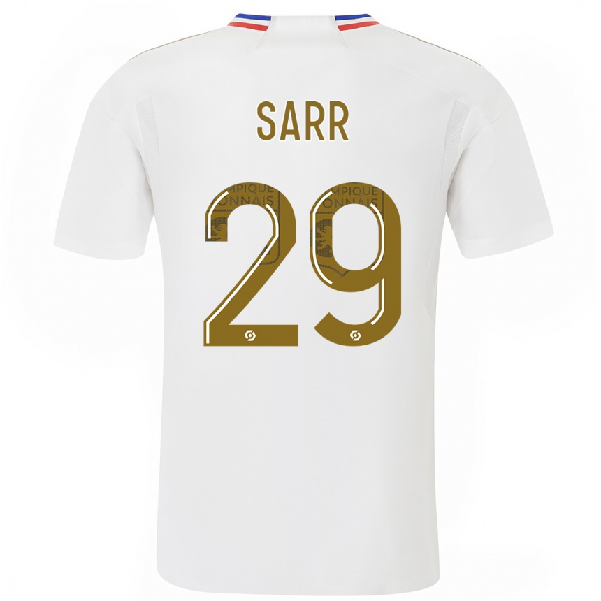 Niño Fútbol Camiseta Mamadou Sarr #29 Blanco 1ª Equipación 2023/24 México