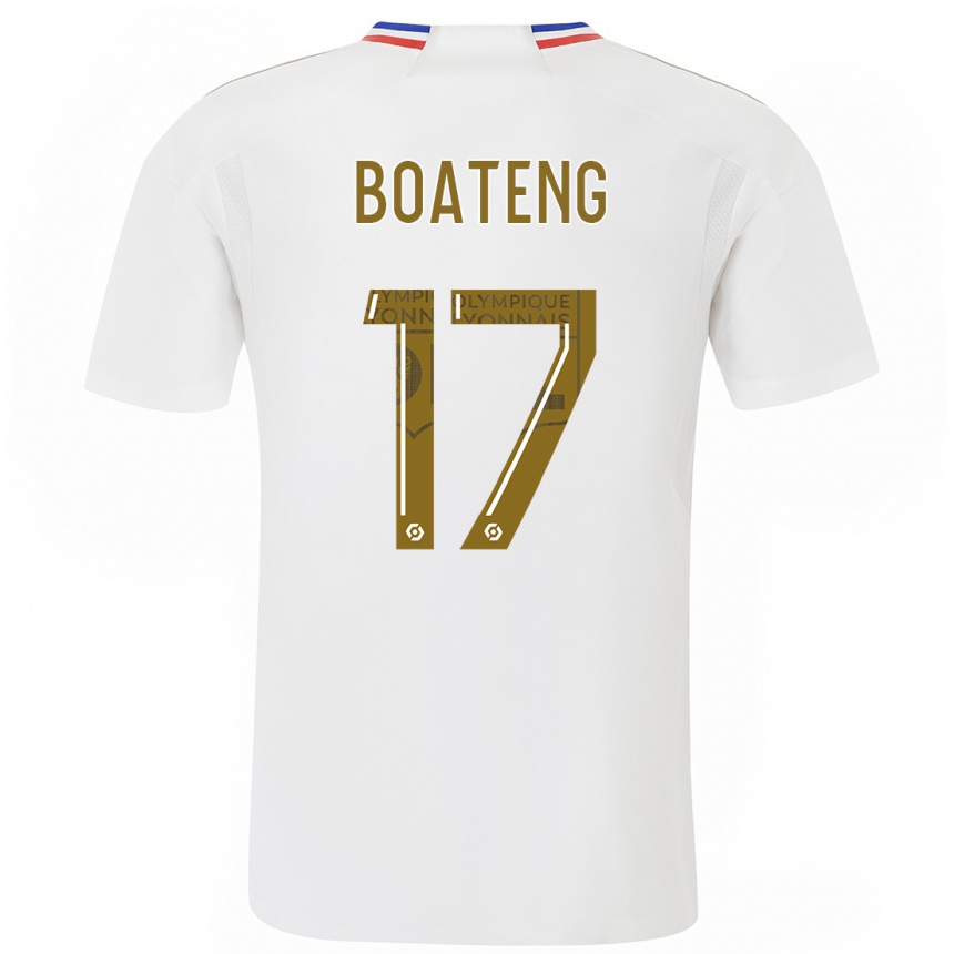 Niño Fútbol Camiseta Jerome Boateng #17 Blanco 1ª Equipación 2023/24 México