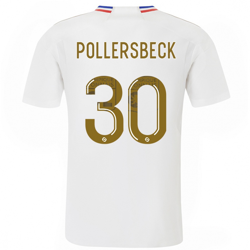 Niño Fútbol Camiseta Julian Pollersbeck #30 Blanco 1ª Equipación 2023/24 México